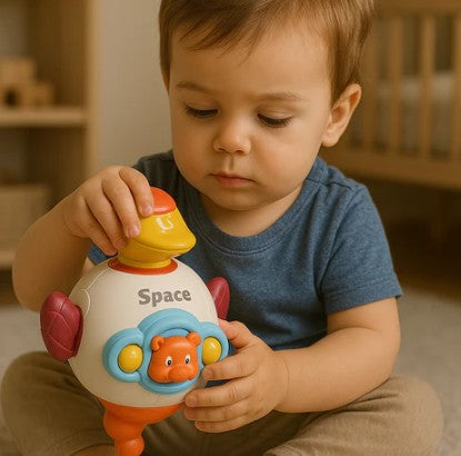 Baby Space Toy Rear View