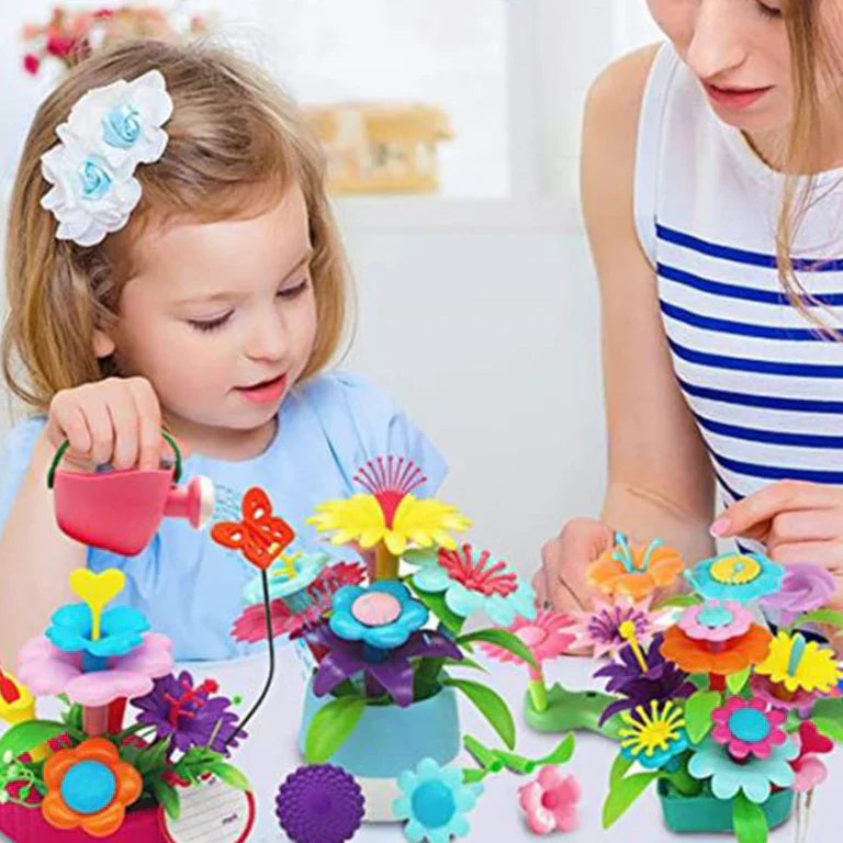 Flower Toy Parts Close-up