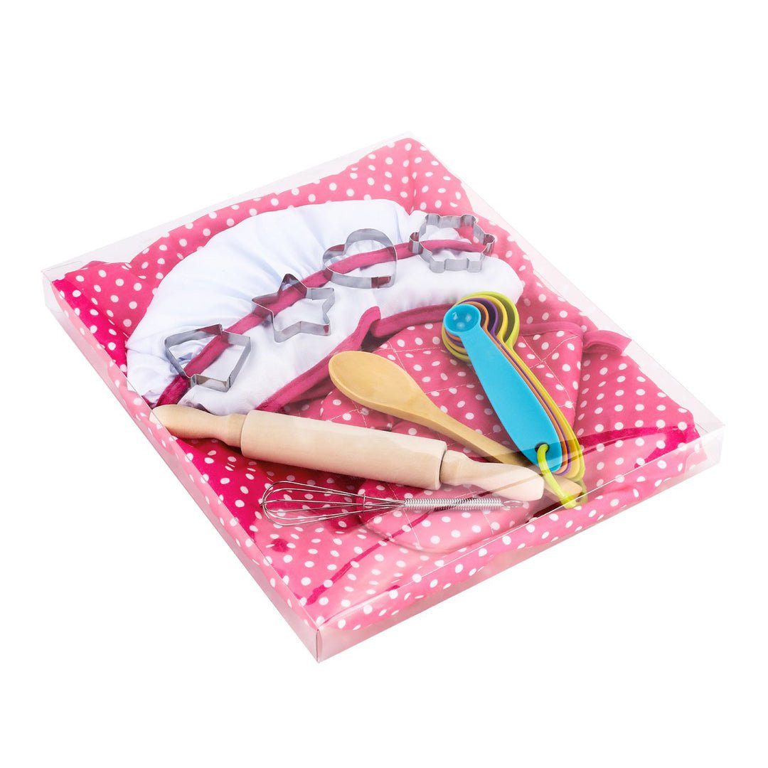 Chef Set Packaging View - Toy Cooking Kit